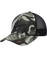 Men's Nike Camo and Black Legacy91 Trucker Performance Snapback Hat