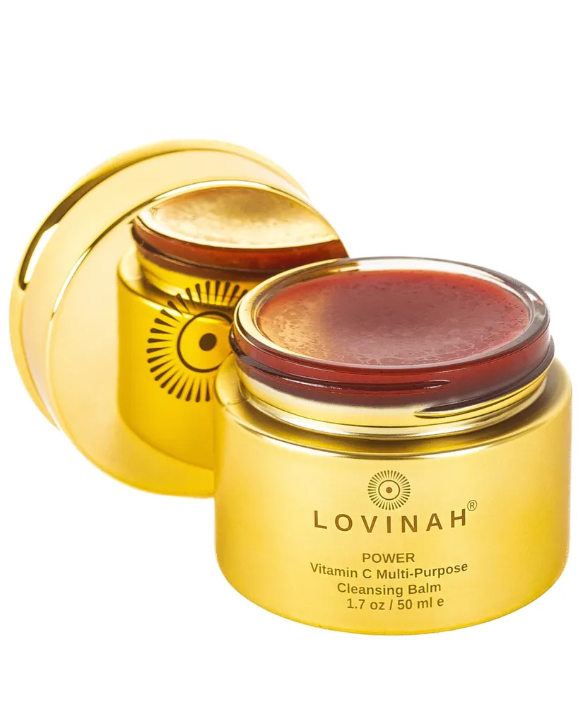 Lovinah Skincare Power Vitamin C Cleansing Balm, 1.7 Oz