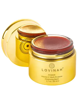 Lovinah Skincare Power Vitamin C Cleansing Balm, 1.7 Oz