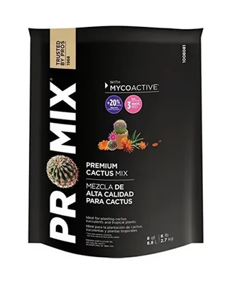 Premier Horticulture Inc Pro-mix Cactus Mix with Mycoactive, 8 Quarts