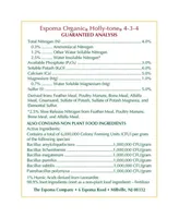 Espoma Organic Holly-Tone - 4 Lb Bag