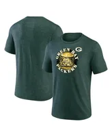 Men's Fanatics Heathered Green Bay Packers Sporting Chance T-shirt