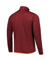 Men's Columbia Maroon Virginia Tech Hokies Park View Omni-Wick Half-Zip Top