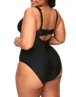 Adore Me Plus Evangeline Swimwear One-Piece