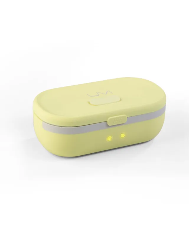 UVI Self Heating Lunch Box with UV Light Sanitizer Yellow