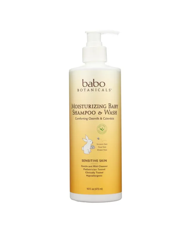 Sensitive Baby Shampoo & Body Wash - 16oz - Babo Botanicals