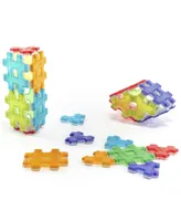 Polydron Hashmag Magnetic Construction Set - 24 Pcs