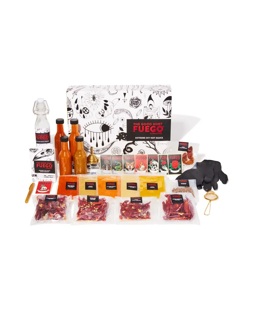 Thoughtfully Gifts, Hot Sauce Challenge Gift Set, Includes Spicy