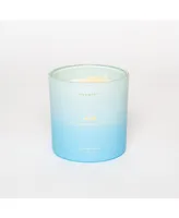 Jill & Ally "Air" Element White Musk Scented with Clear Quartz Crystal Candle