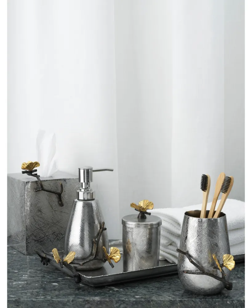 Michael Aram Butterfly Ginkgo Round Container