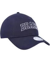 Women's New Era Navy Chicago Bears Collegiate 9TWENTY Adjustable Hat