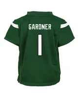 Toddler Boys and Girls Nike Ahmad Gardner Gotham Green New York Jets Game Jersey