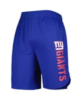 Men's Msx by Michael Strahan Royal New York Giants Team Shorts