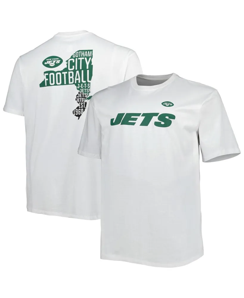 Fanatics Men's Fanatics Branded White New York Jets Big and Tall