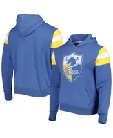 Men's '47 Brand Royal Los Angeles Chargers Legacy Premier Nico Pullover Hoodie