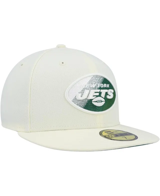 Buffalo Bills New Era Chrome Color Dim 59FIFTY Fitted Hat - Cream