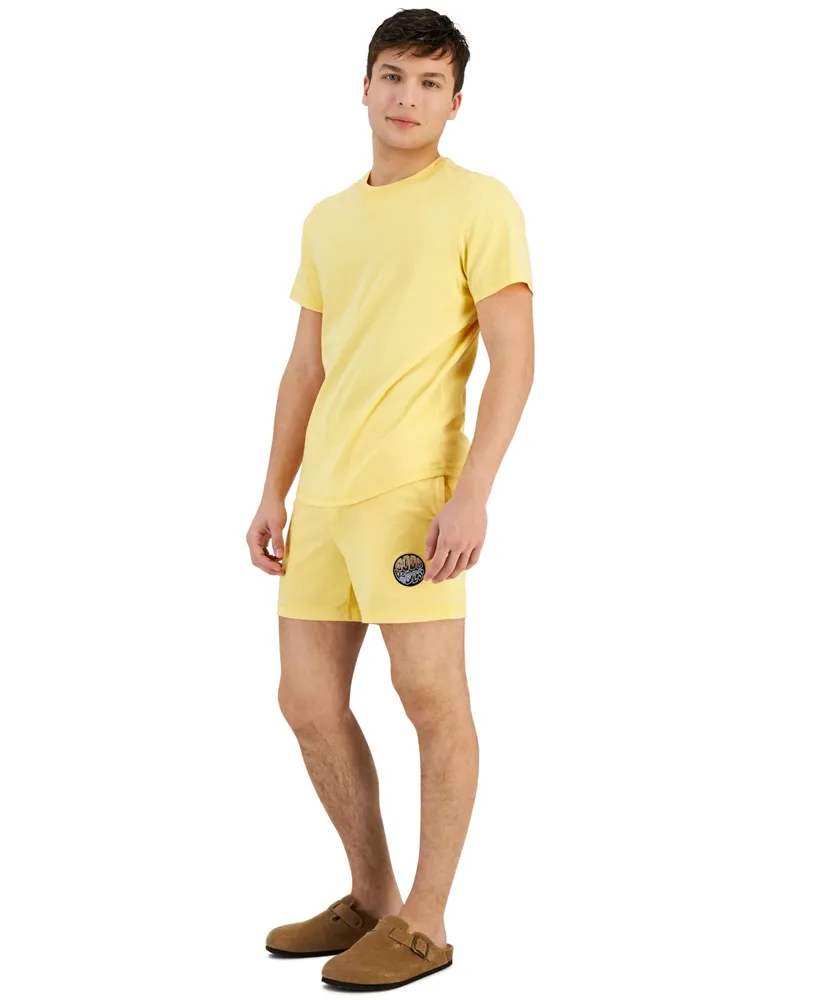 Sun + Stone Men's Sunwashed Solid Pajama T-Shirt, Created for