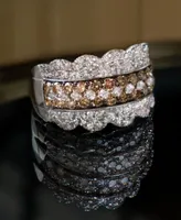 Le Vian 20th Anniversary Diamond Jubilee Crown Ring (2 ct. t.w.) 14K White Gold, Rose Gold or Yellow Exclusively at Macy's