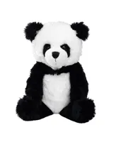 Lambs & Ivy Wild Life Black/White Plush Panda Bear Stuffed Animal Toy - Lucky