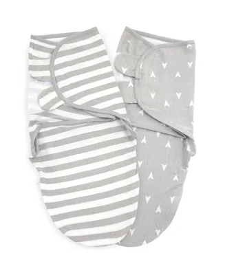 Bublo Baby Baby Baby Swaddle Blanket 2 Pack Newborn Zipper Swaddles Adjustable Swaddling Sleep Sack