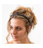 Women's Headband - Pewter Rush