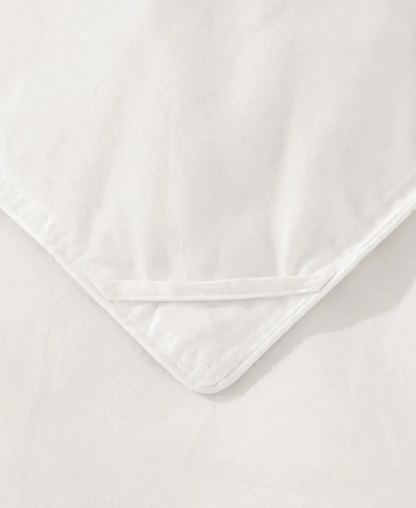 Unikome Light Warmth Ultra Soft White Goose Down Feather Fiber Comforter