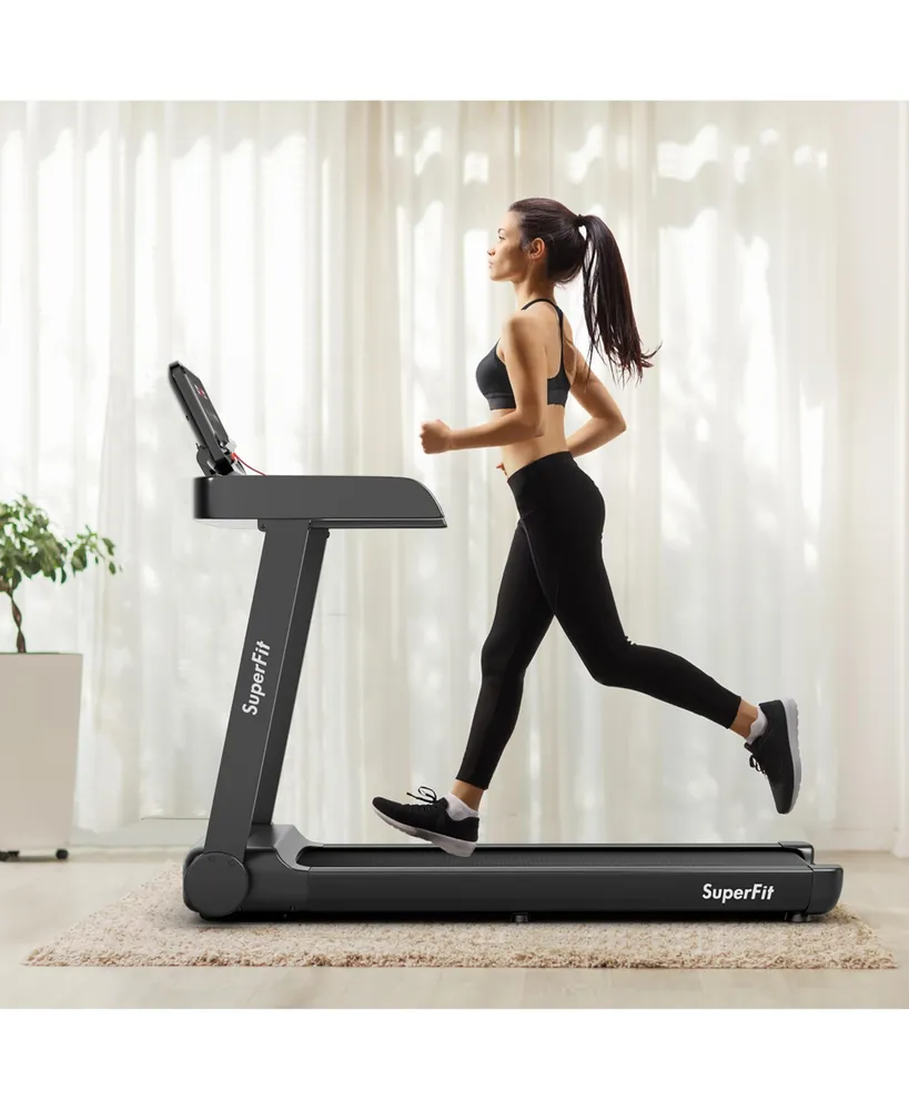 Costway 2.25HP Electric Treadmill Running Machine App Control for Home Office