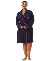 Lauren Ralph Lauren Women's Plus Size Shawl-Collar Robe