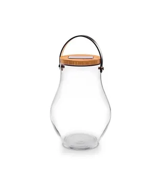 Krinner Deco Glass Bold Decorative Light Led Warm White, Bamboo, 13.5