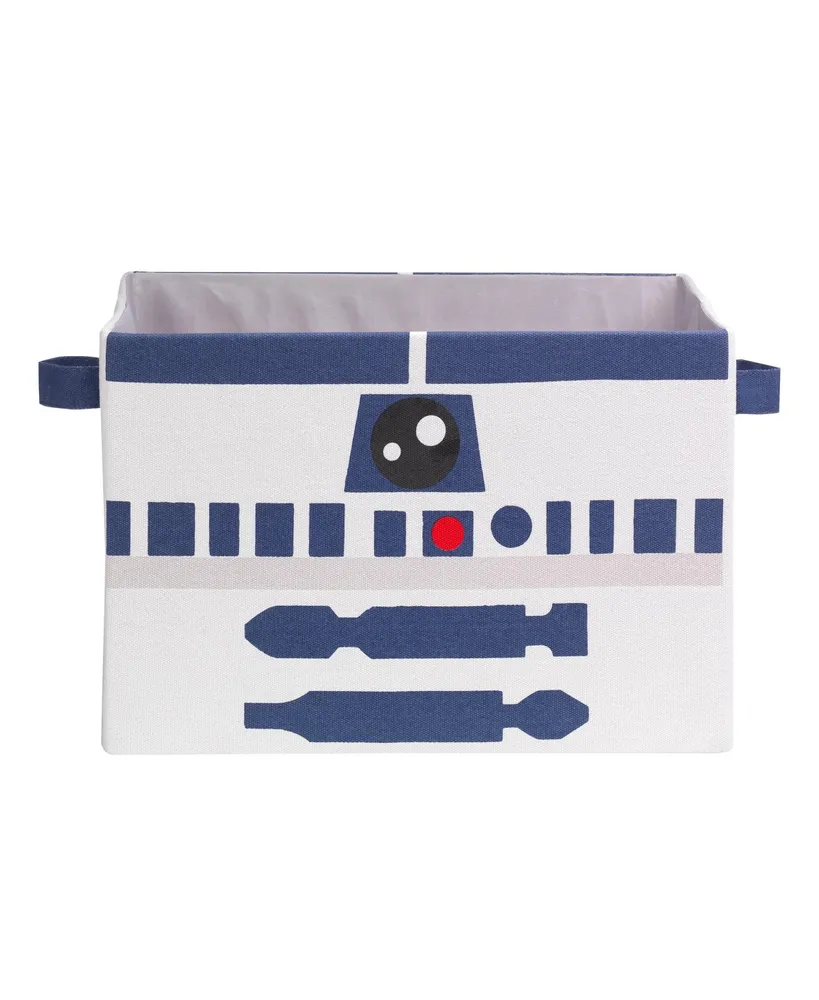 Lambs & Ivy Star Wars Signature R2D2 White/Blue Decorative Throw Pillow