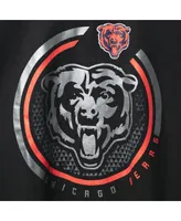 Men's Fanatics Black Chicago Bears Big and Tall Color Pop T-shirt