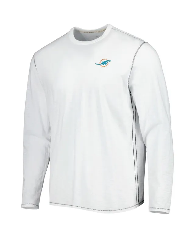 Tommy Bahama Men's Tommy Bahama White Baltimore Ravens Laces Out Billboard  Long Sleeve T-Shirt