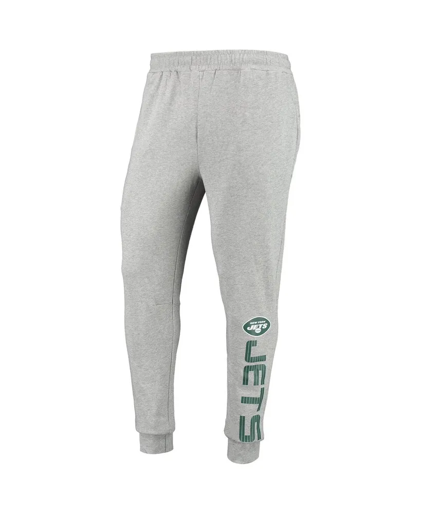 Men's Msx by Michael Strahan Heathered Gray New York Jets Jogger Pants