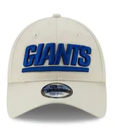 Men's New Era Khaki New York Giants Wordmark Playmaker 9TWENTY Adjustable Hat