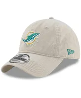 Men's New Era Khaki Miami Dolphins Playmaker 9TWENTY Adjustable Hat