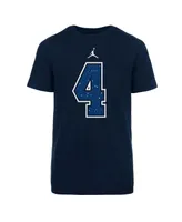 Big Boys Jordan Dak Prescott Navy Dallas Cowboys Name and Number T-shirt