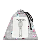 MeMoi Women's Holiday Gnomes Cotton Blend 2 Piece Pajama Set