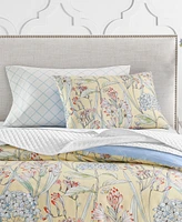 Closeout! Charter Club Damask Designs 300-Thread Count Hydrangea 3-Pc. King Duvet Cover Set, Created for Macy's