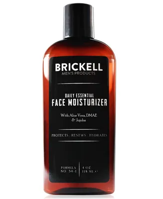 Brickell Men's Products Daily Essential Face Moisturizer, 4 oz.