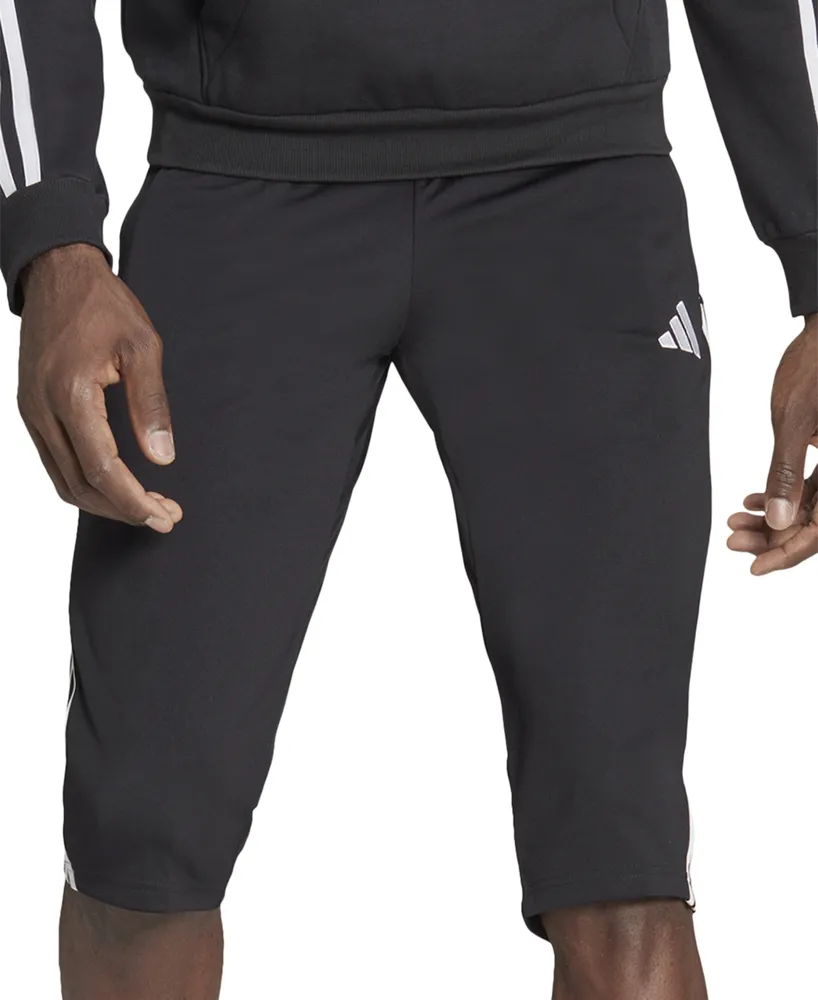 adidas Men's Tiro 23 League Slim-Fit Performance 3-Stripes 3/4 Joggers