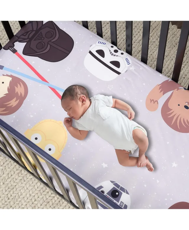 Lambs & Ivy Star Wars Signature Rebels Rule Cotton Fitted Crib/Toddler Sheet