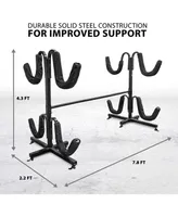 Raxgo Kayak Storage Rack, Freestanding Kayak Rack, Storage for 4 Kayak