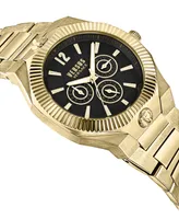 Versus Versace Men's Echo Park Gold Ion Plated Bracelet Watch 42mm