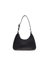 Joanna Maxham Prism Leather Hobo (Black Leather)