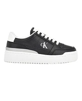 Calvin Klein Women's Alondra Casual Platform Lace-Up Sneakers