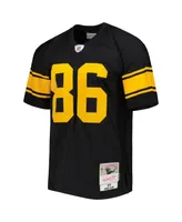 Men's Mitchell & Ness Hines Ward Black Pittsburgh Steelers Alternate 2008 Legacy Replica Jersey