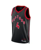 Men's Jordan Scottie Barnes Black Toronto Raptors Replica Swingman Jersey - Statement Edition