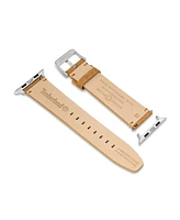 Timberland Unisex Ashby Wheat Genuine Leather Universal Smart Watch Strap 20mm