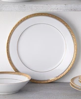 Noritake Crestwood Gold Set of 4 Dinner Plates, Service For 4
