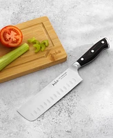 7" JoyJolt Nakiri Knife High Carbon Steel Kitchen Knife